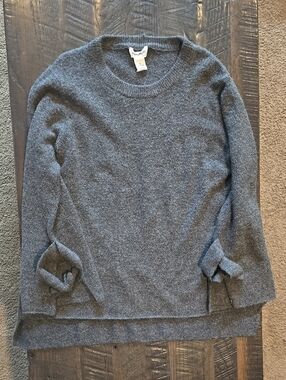 For The Republic Gray Crewneck Sweater